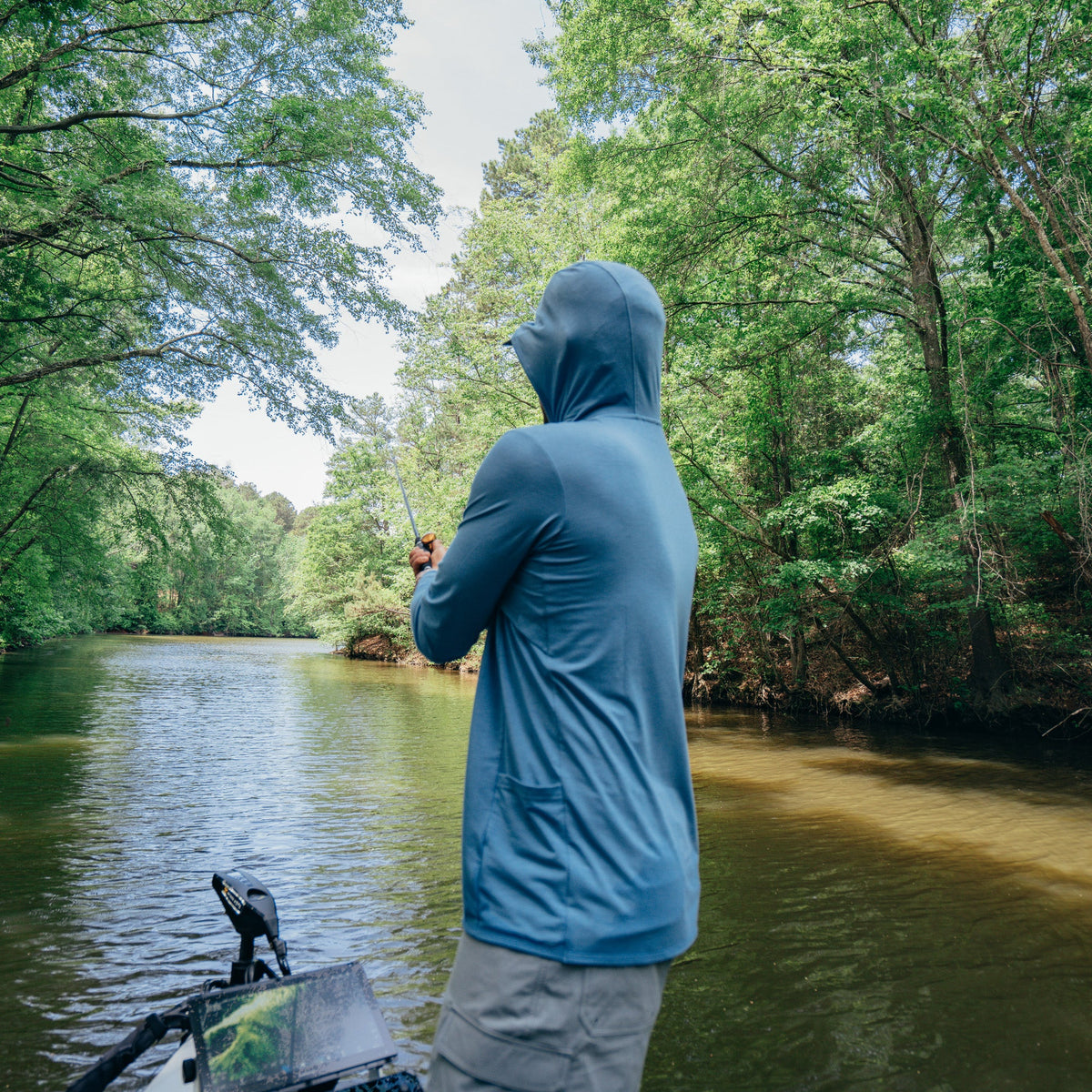 Tailwind Long Sleeve Hooded Sun Protection Shirt