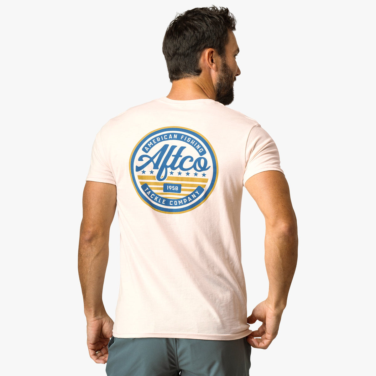 United Short Sleeve Men's Fishing T-Shirt