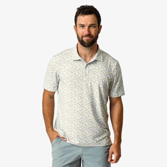 Boatbar Printed Performance Polo Shirt