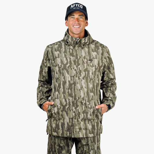 Crossing Printed Camo Fishing Jacket