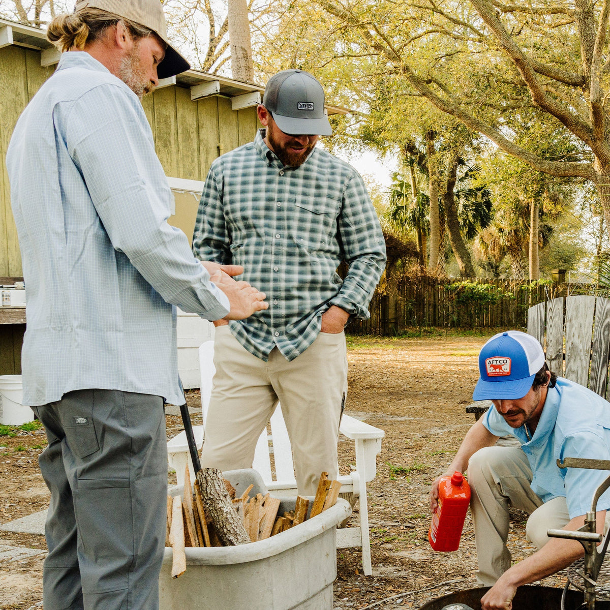 Portside LS Button Down Fishing Shirt