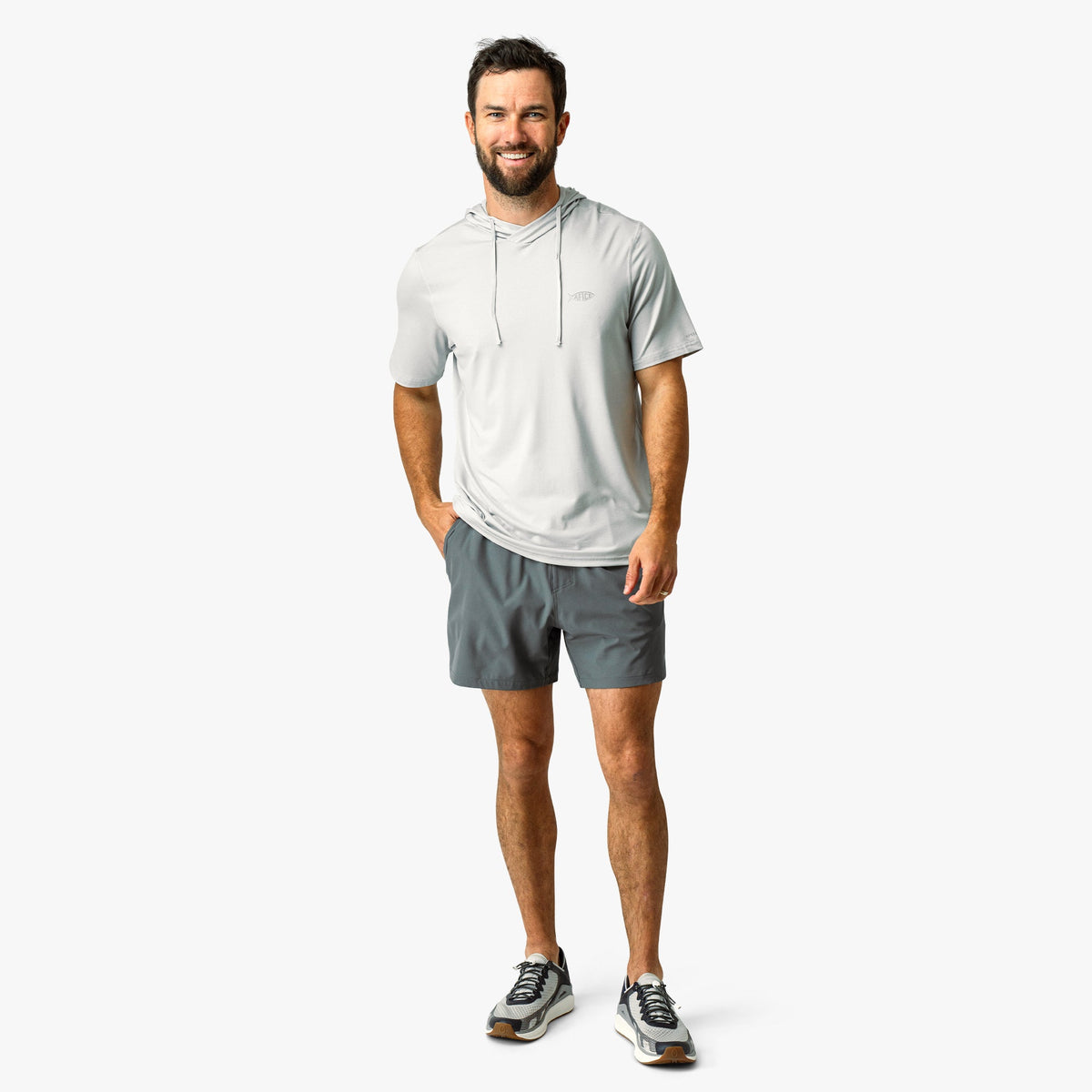 Samurai Short Sleeve Hooded Sun Protection Shirt