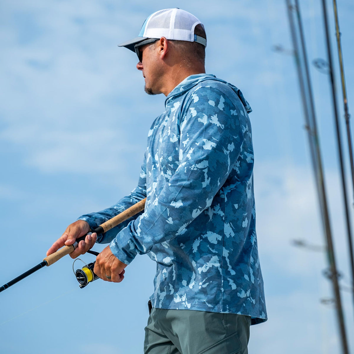 Ocean Bound Hooded Performance Shirt