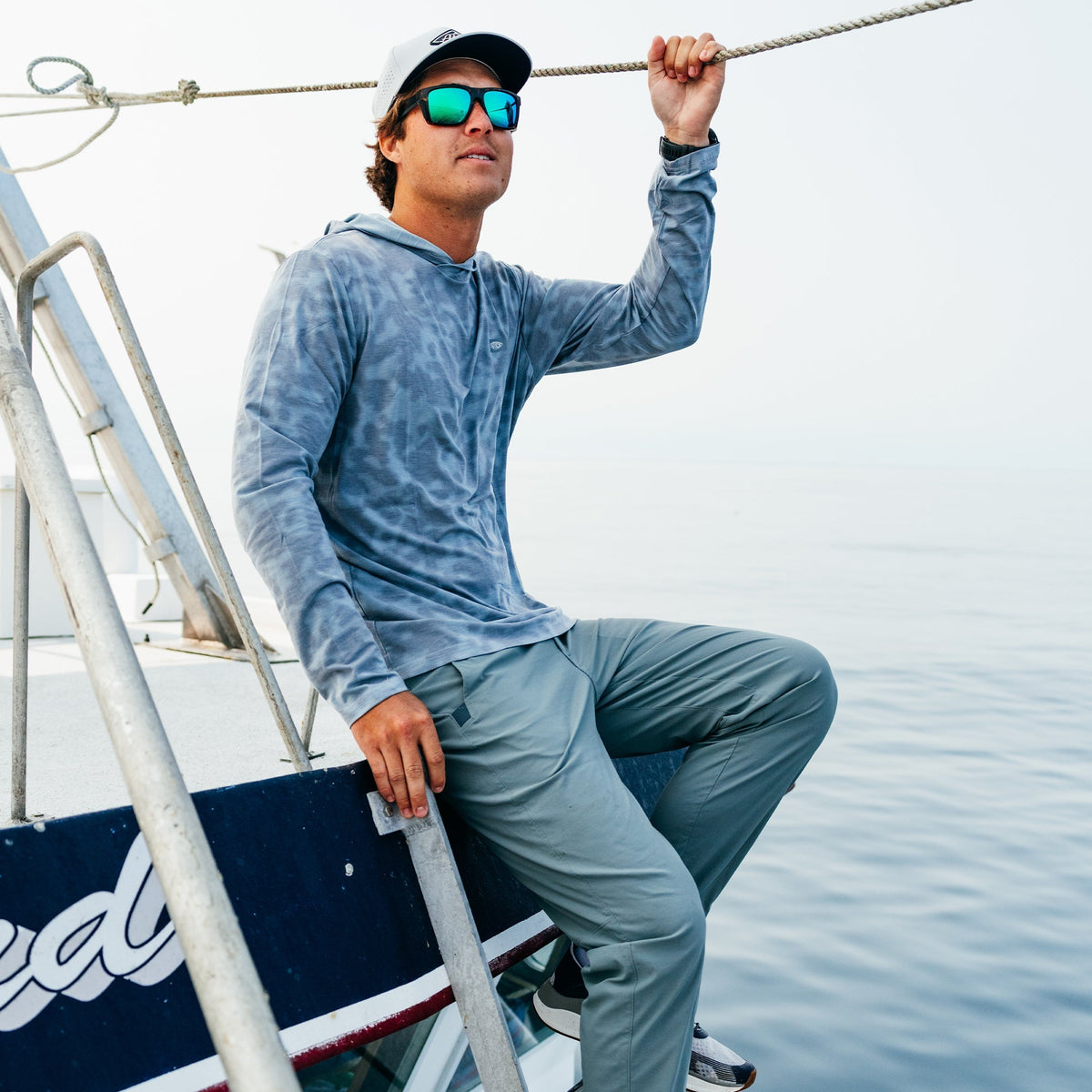 Ocean Bound Hooded Performance Shirt