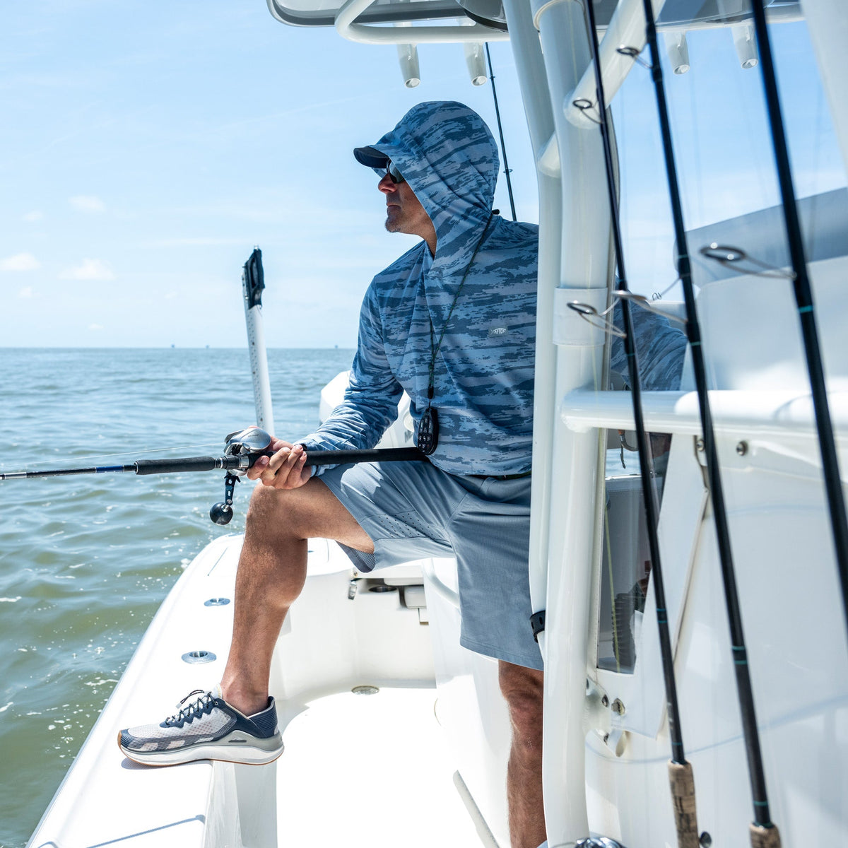 Ocean Bound Hooded Performance Shirt
