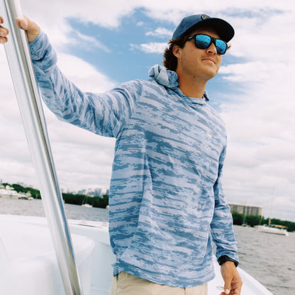 Ocean Bound Hooded Performance Shirt