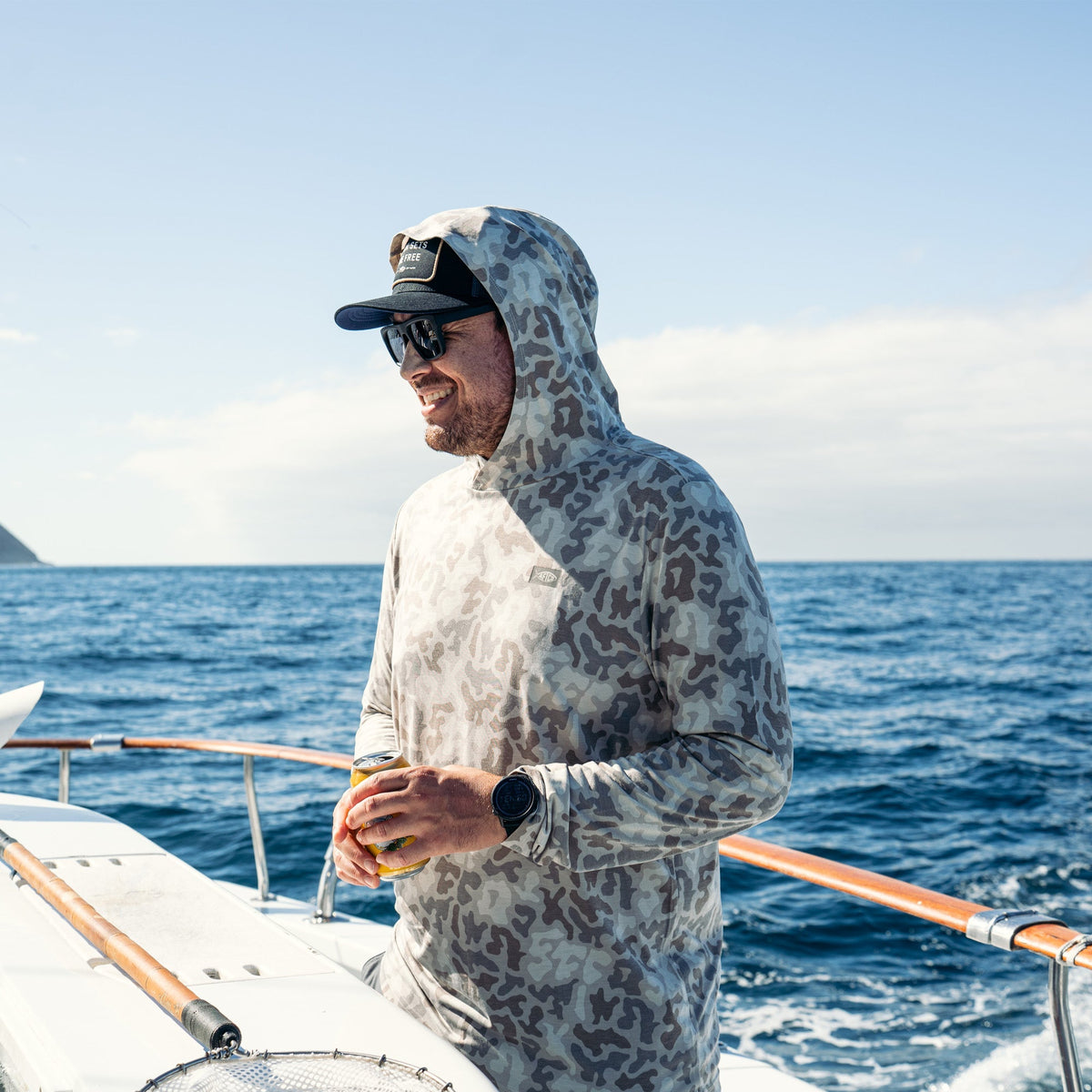 Ocean Bound Hooded Performance Shirt