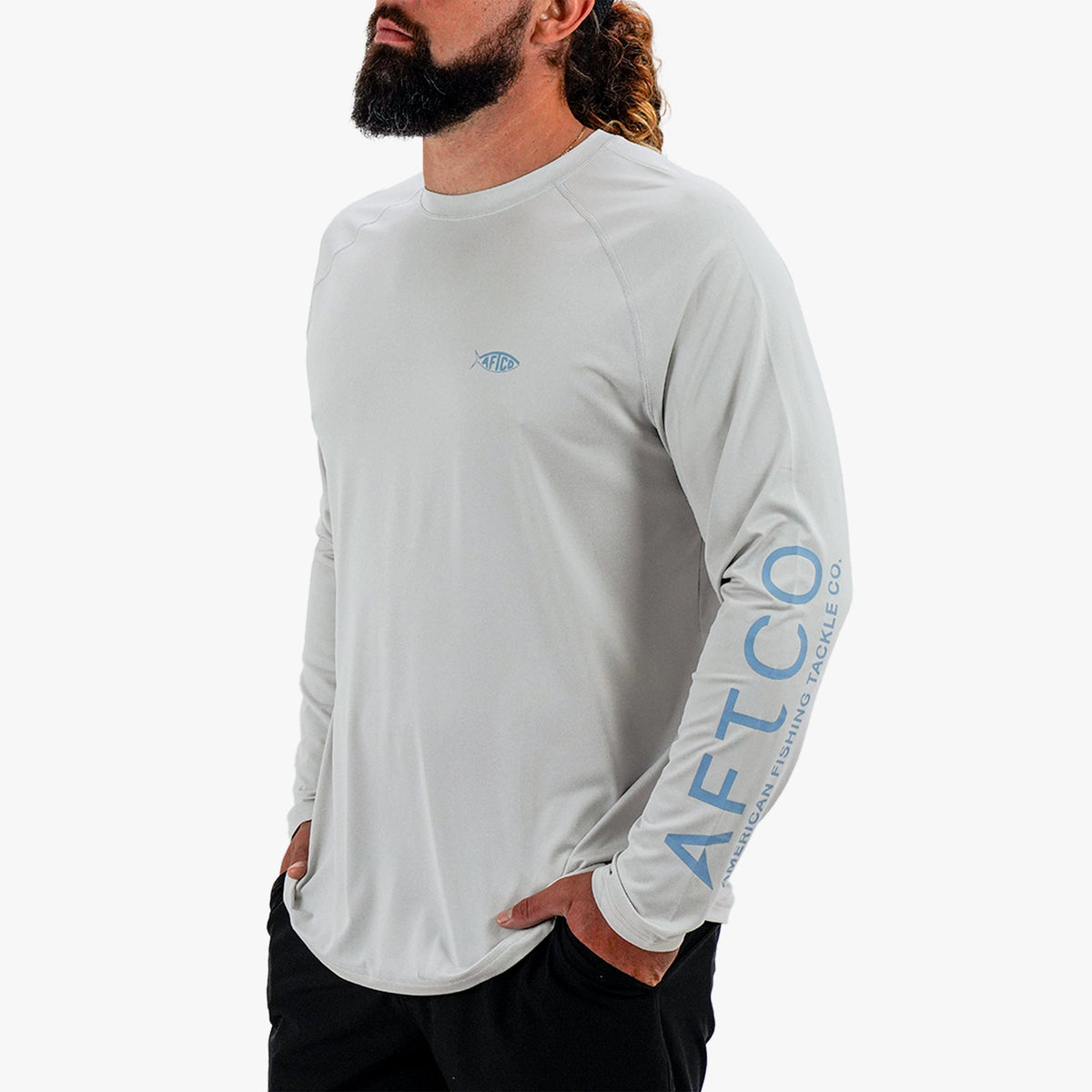 Men's Long Sleeve Sun Protection Shirt - Samurai by AFTCO
