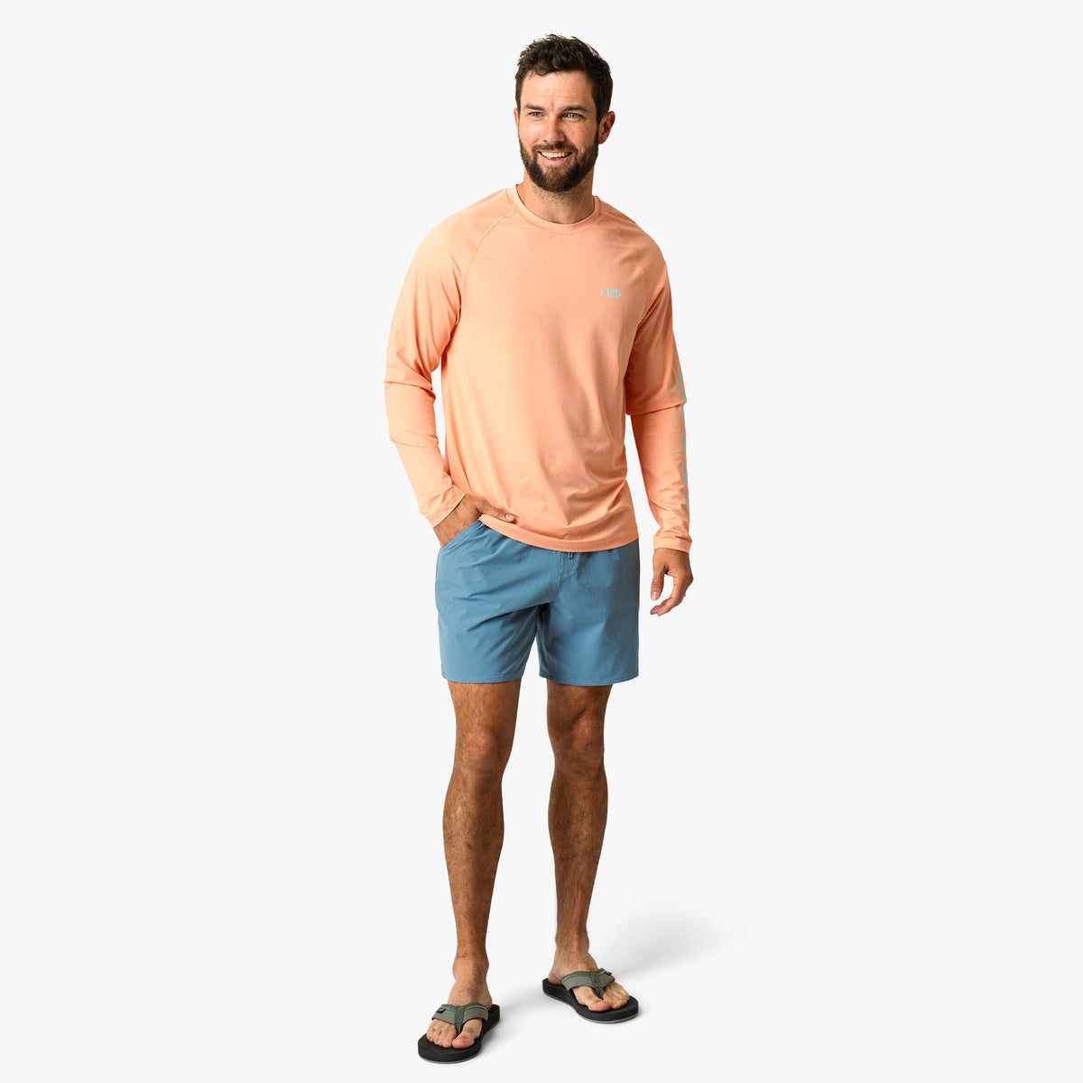 Men's Long Sleeve Sun Protection Shirt - Samurai by AFTCO