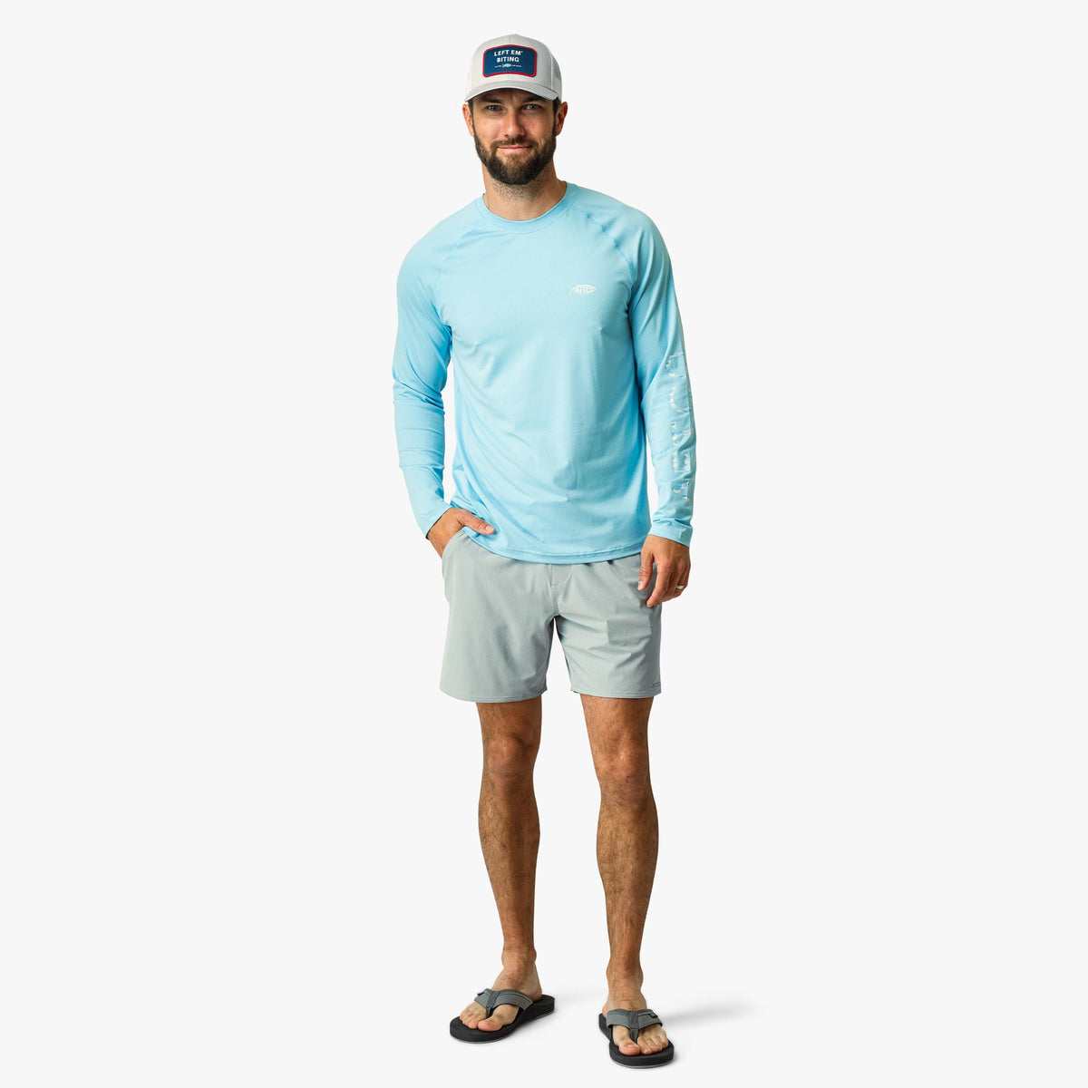 Men's Long Sleeve Sun Protection Shirt - Samurai by AFTCO