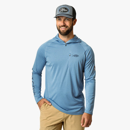 Jason Christie's Hooded LS Bass Fishing Performance Shirt