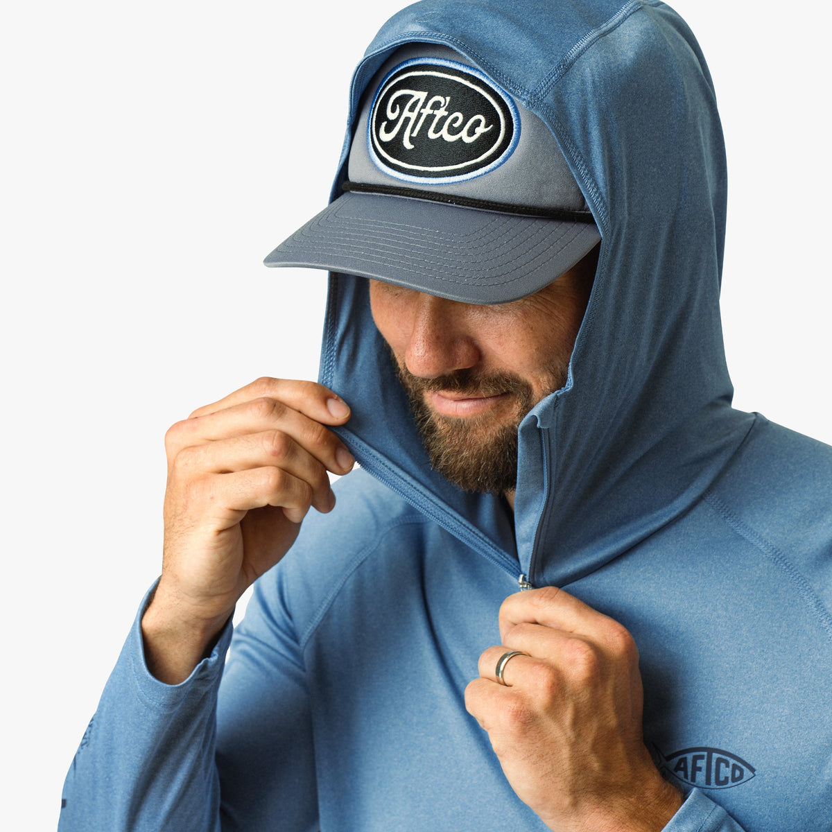 Jason Christie's Hooded LS Bass Fishing Performance Shirt