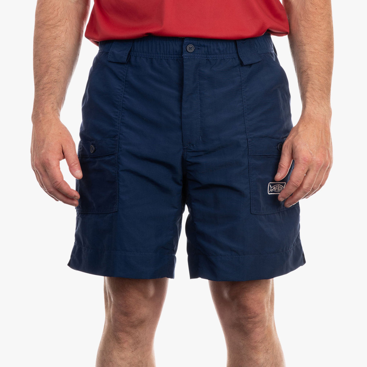 Original Mens Fishing Shorts Long - Classic Colors - AFTCO