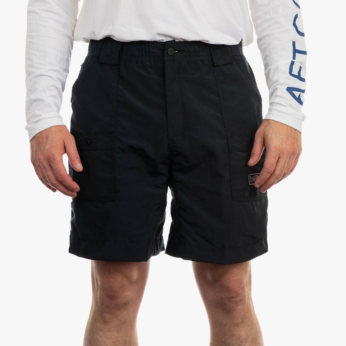 Original Mens Fishing Shorts Long - Classic Colors - AFTCO