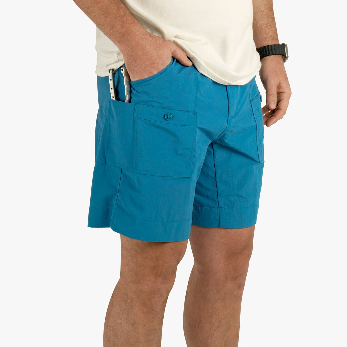 Original Mens Fishing Shorts Long - Classic Colors - AFTCO