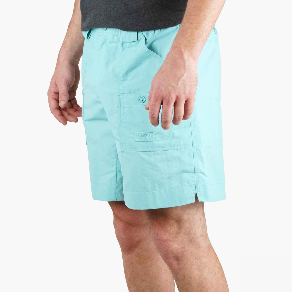Original Mens Fishing Shorts Long - Classic Colors - AFTCO
