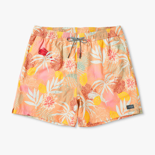 Strike Printed Swim Trunks