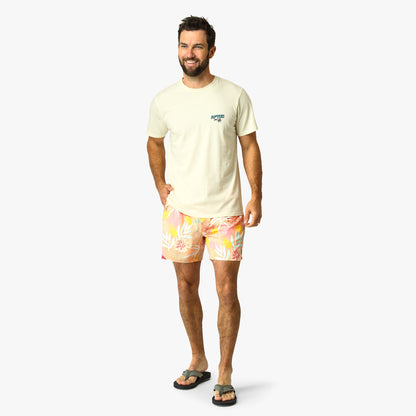 Strike Printed Swim Trunks