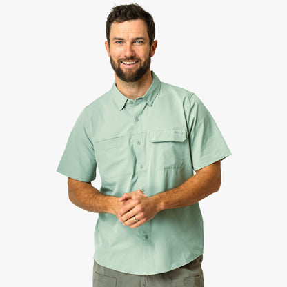 Air O Mesh SS Button Down Fishing Shirt