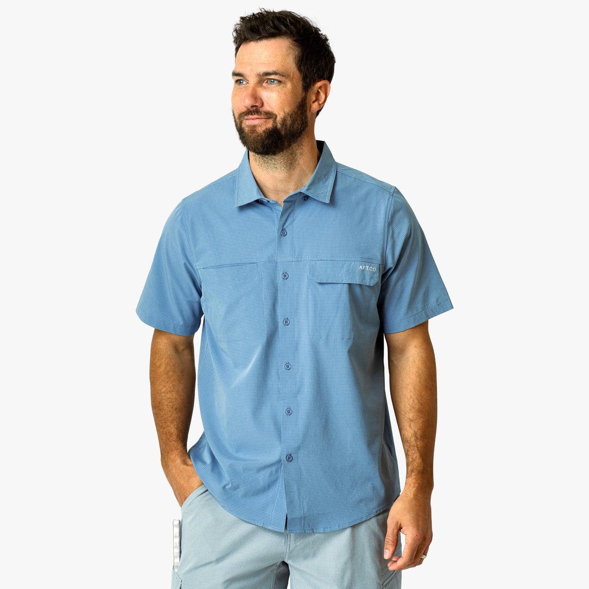 Air O Mesh SS Button Down Fishing Shirt