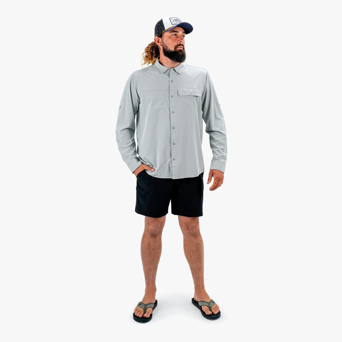 Air-O Mesh LS Fishing Button Up Shirts