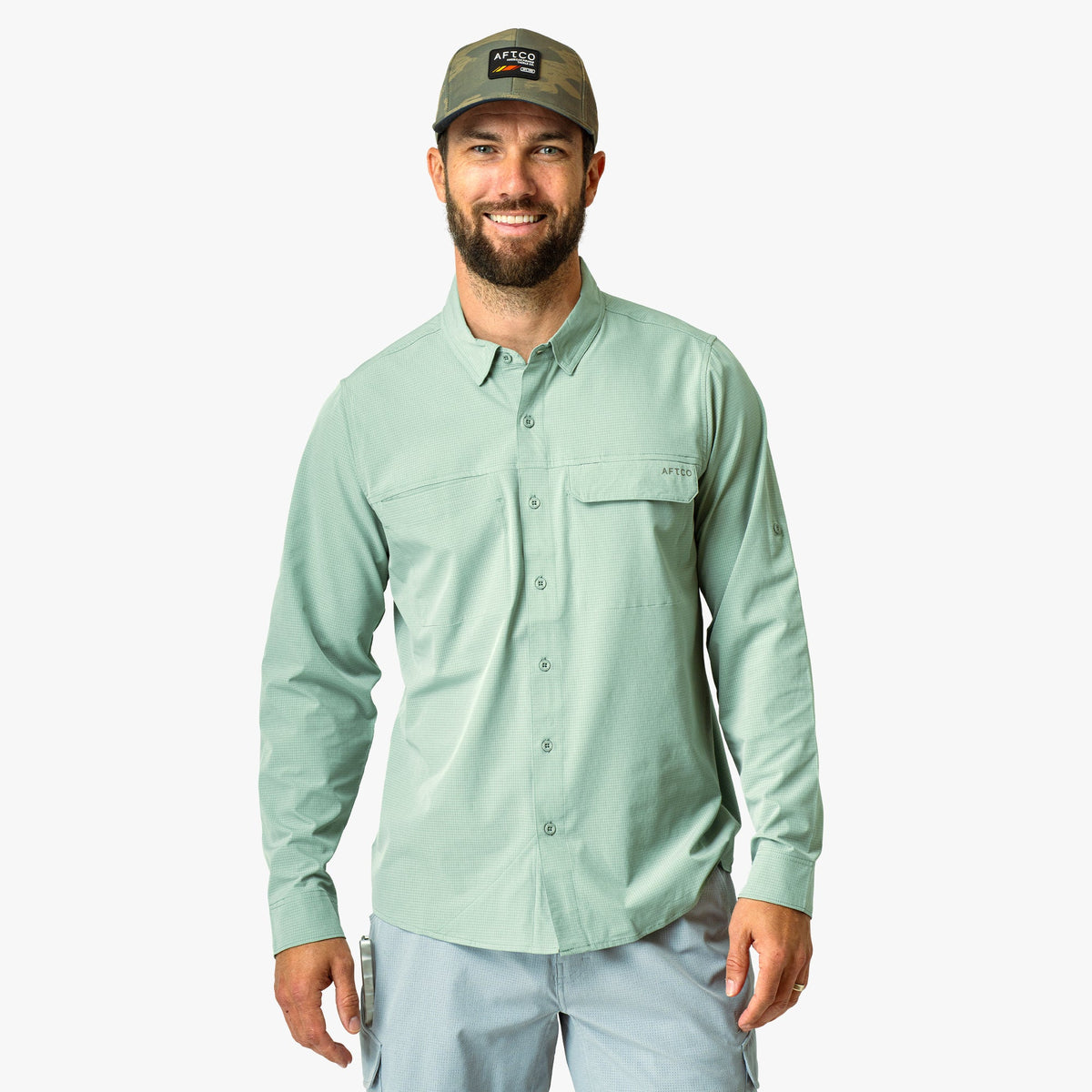 Air-O Mesh LS Fishing Button Up Shirts