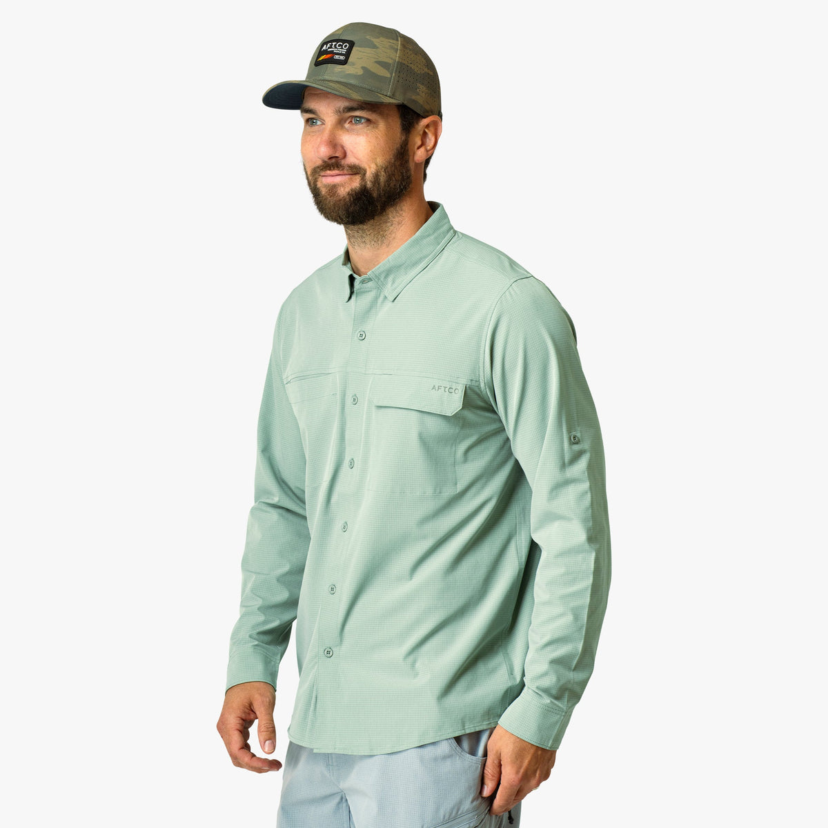 Air-O Mesh LS Fishing Button Up Shirts