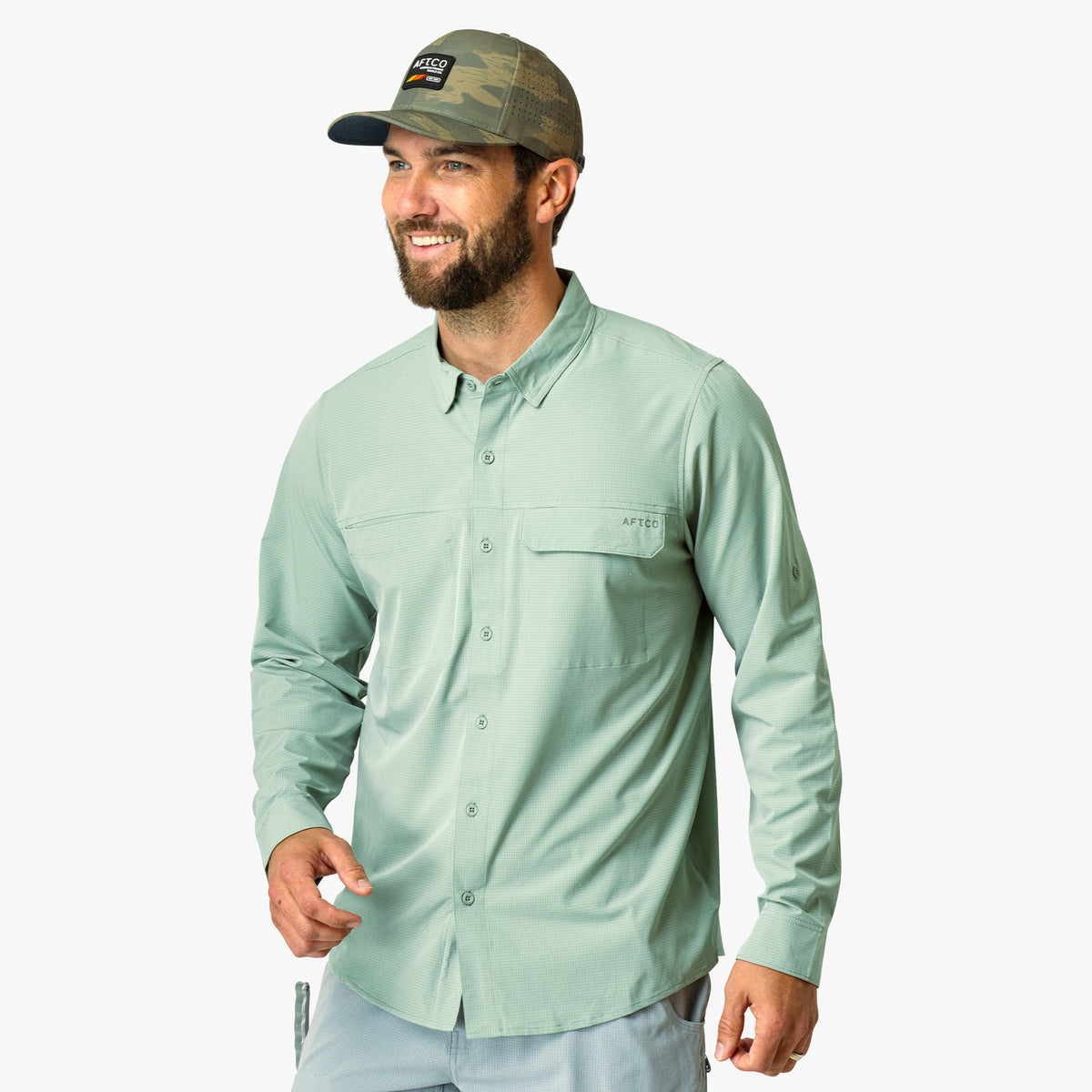 Air-O Mesh LS Fishing Button Up Shirts