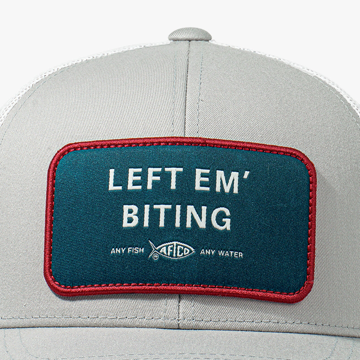 Left Em' Biting Fishing Trucker Hat