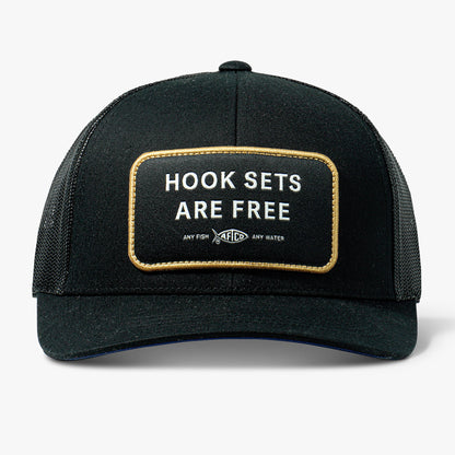 Hook Sets Are Free Fishing Trucker Hat
