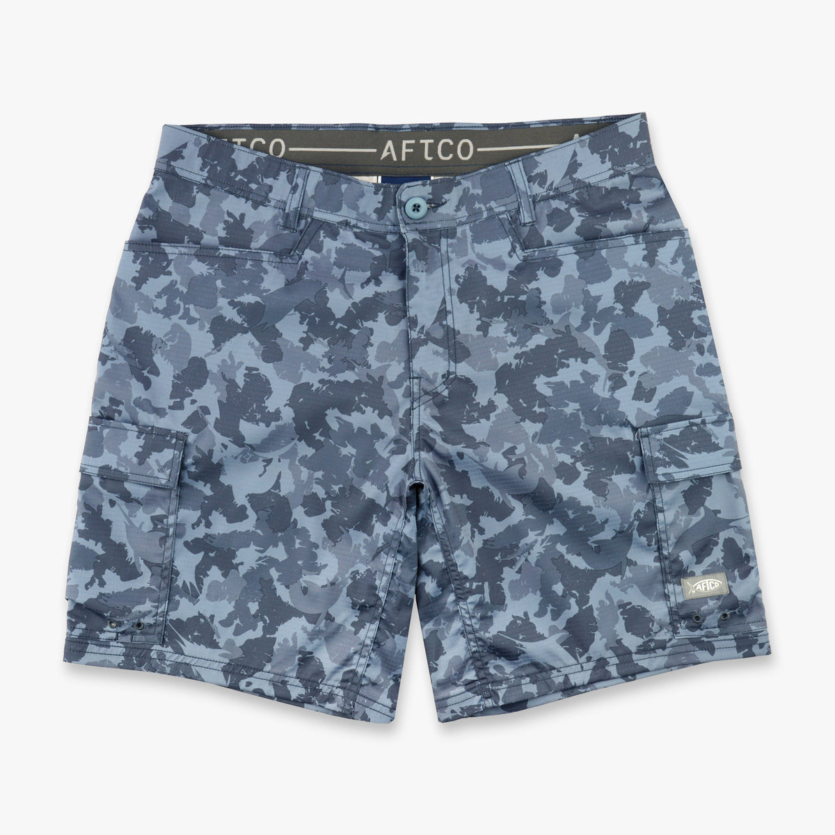 Deckhand Camo Fishing Cargo Shorts