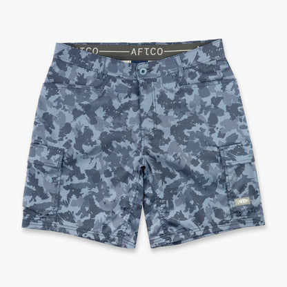 Deckhand Camo Fishing Cargo Shorts