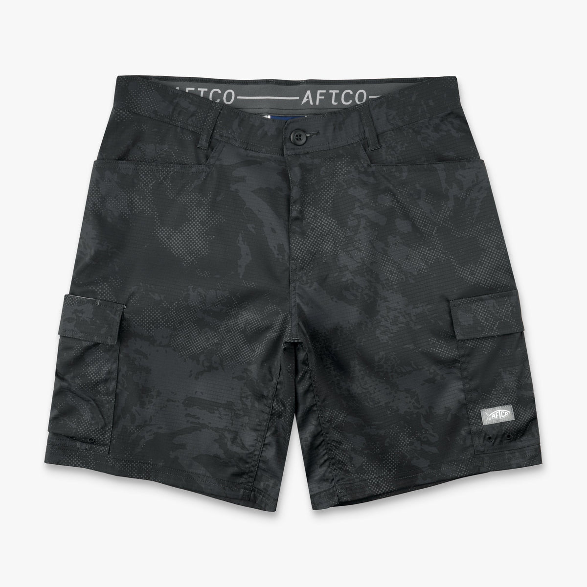 Deckhand Camo Fishing Cargo Shorts