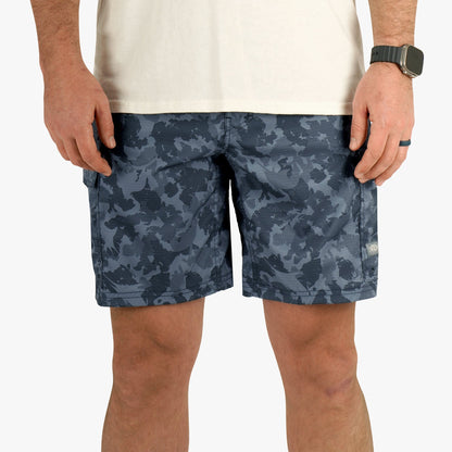 Deckhand Camo Fishing Cargo Shorts