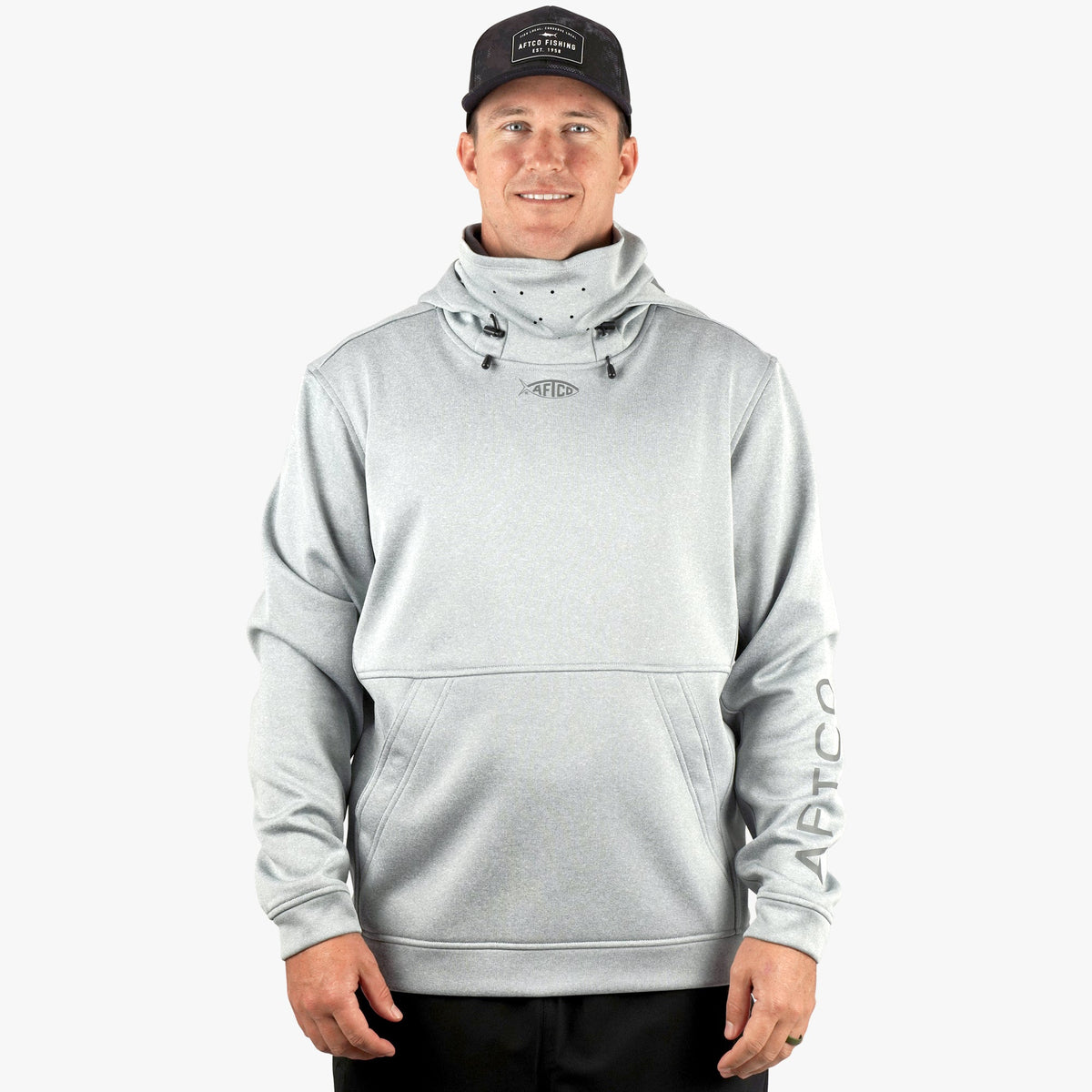 Reaper Hoodie: technical fishing sweatshirt by AFTCO