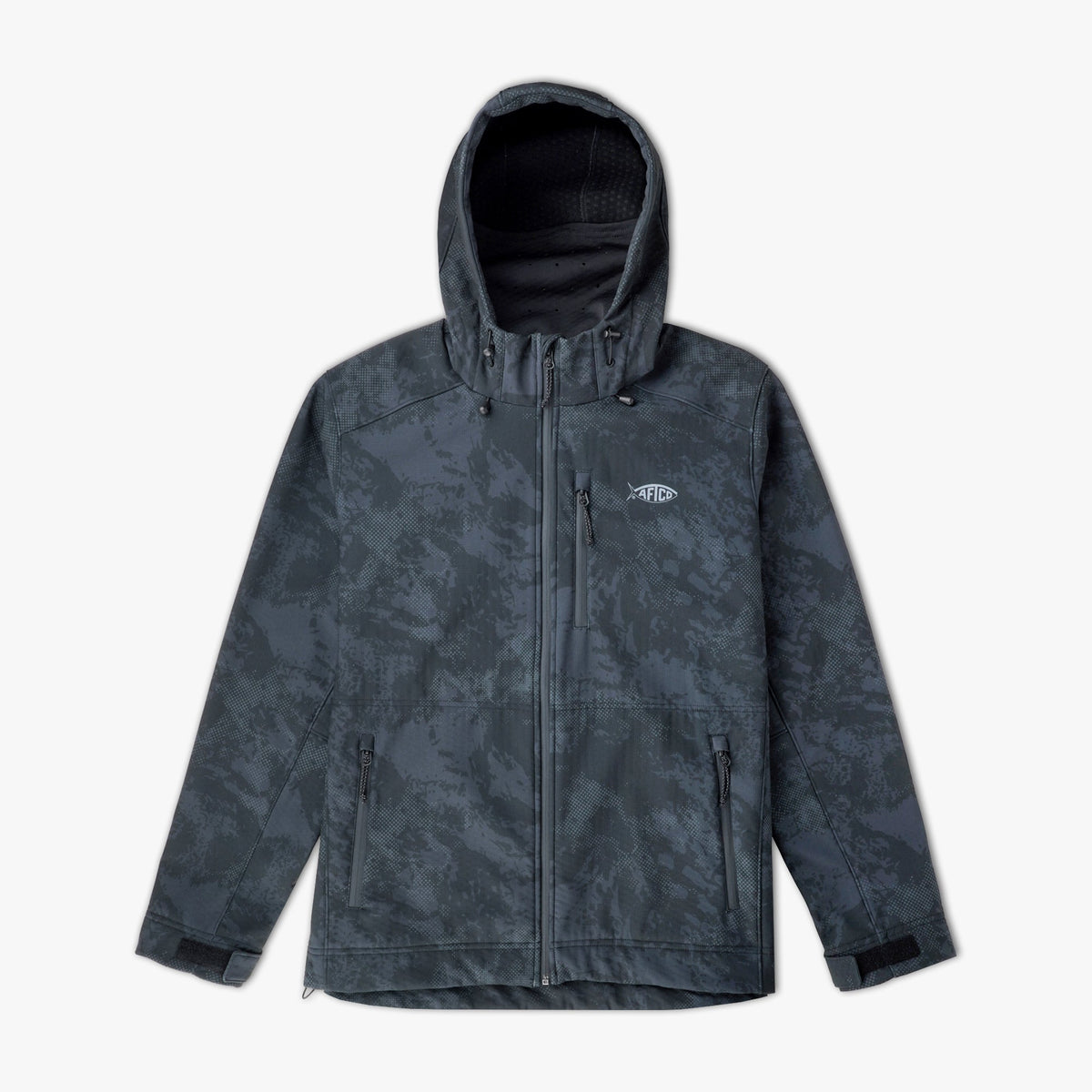 Reaper Tactical Zip Up Camo Softshell Jacket