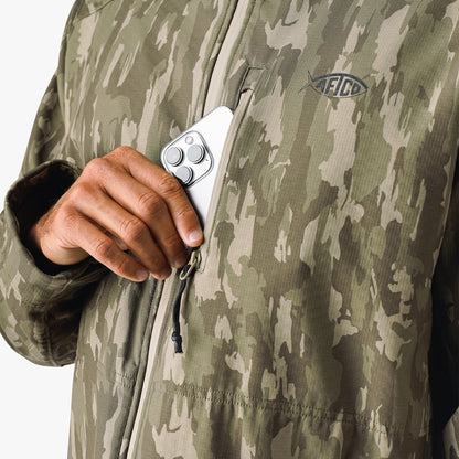 Reaper Tactical Zip Up Camo Softshell Jacket