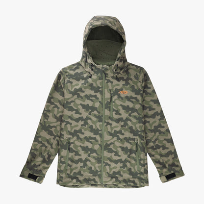 Reaper Tactical Zip Up Camo Softshell Jacket