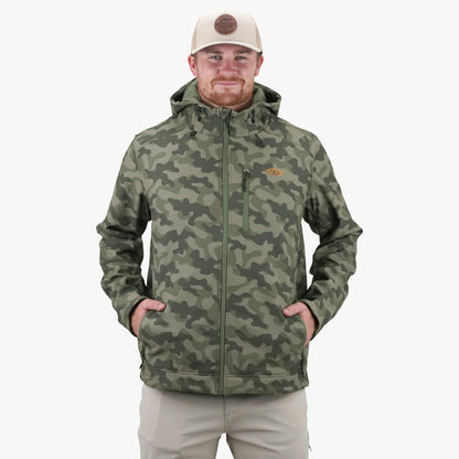 Reaper Tactical Zip Up Camo Softshell Jacket