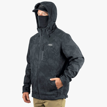 Reaper Tactical Zip Up Camo Softshell Jacket