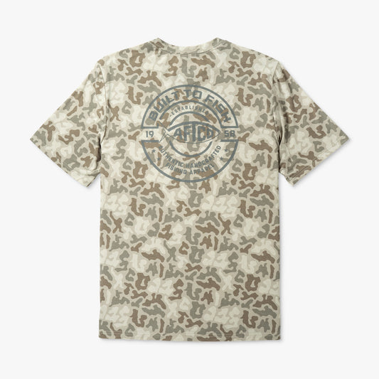 Ocean Bound Printed Short Sleeve Fishing Shirts