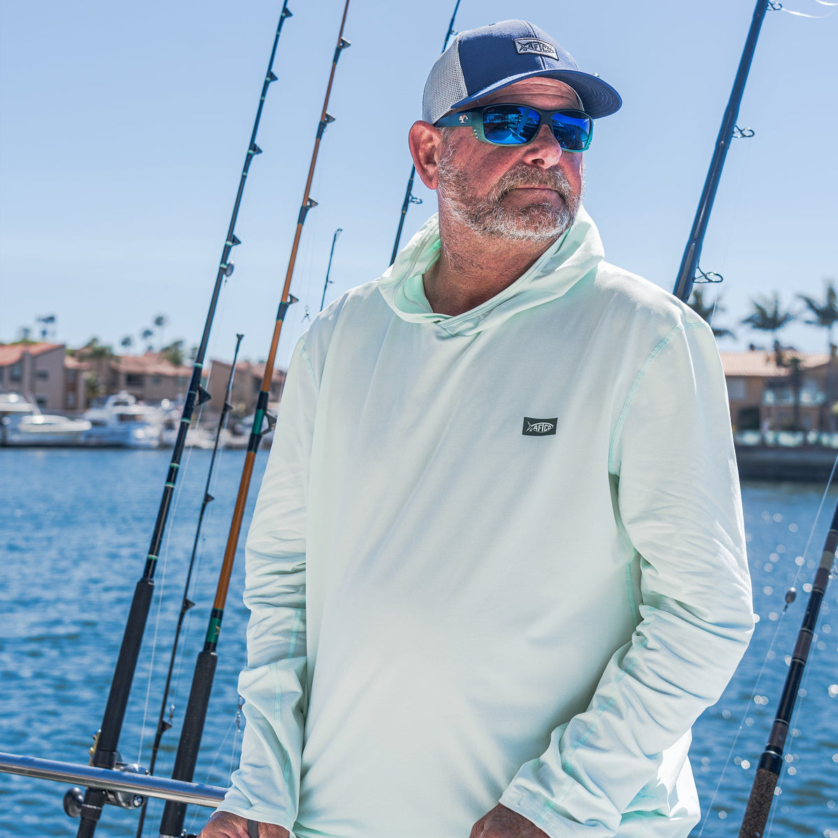 Air O Mesh Hooded Fishing Shirt