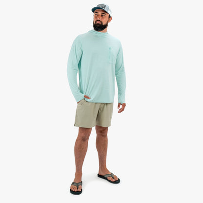 Channel Hooded Performance Shirt