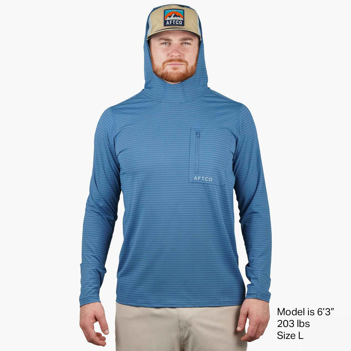 Channel Hooded Performance Shirt