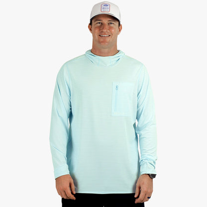 Channel Hooded Performance Shirt