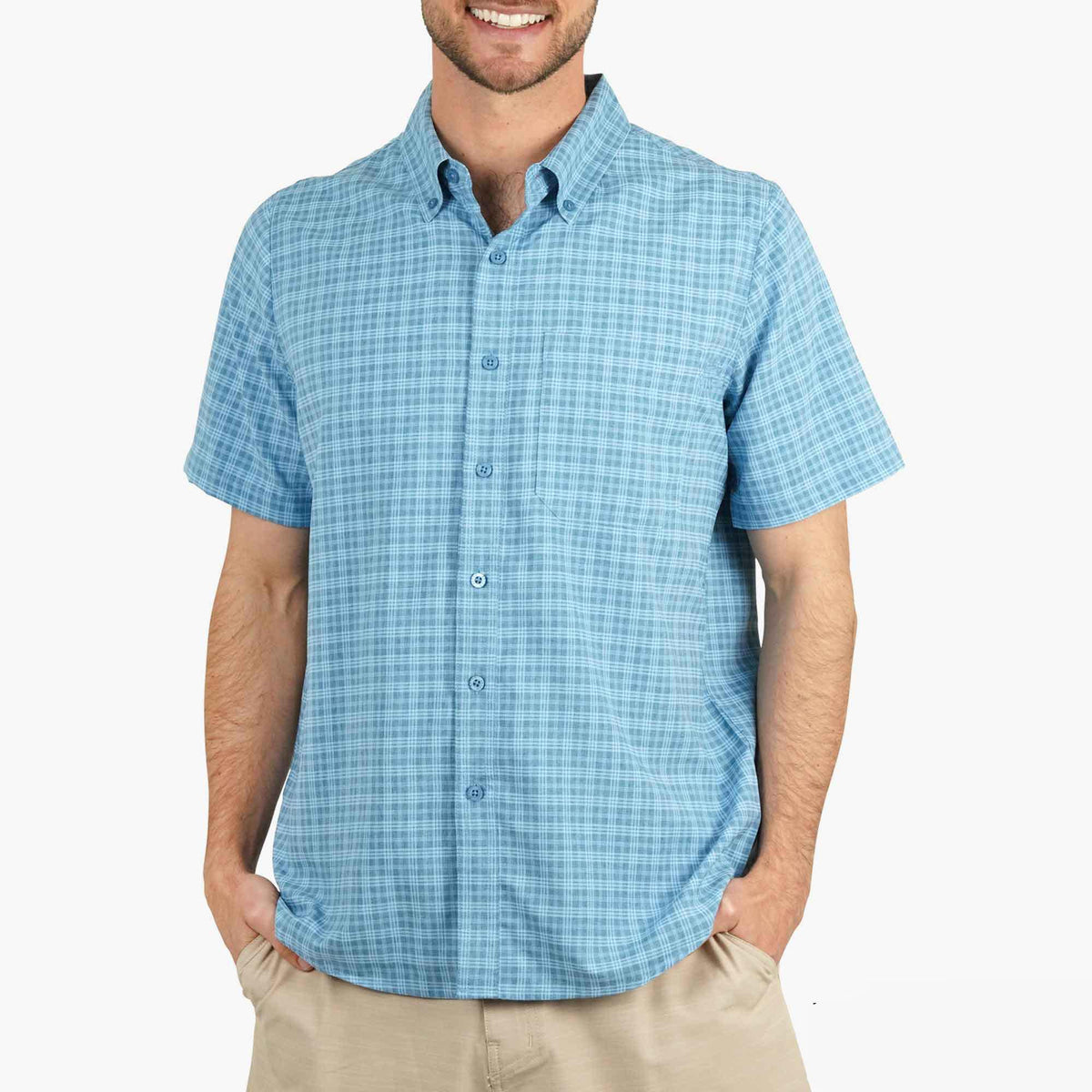 Dorsal Short Sleeve Button Down Shirt