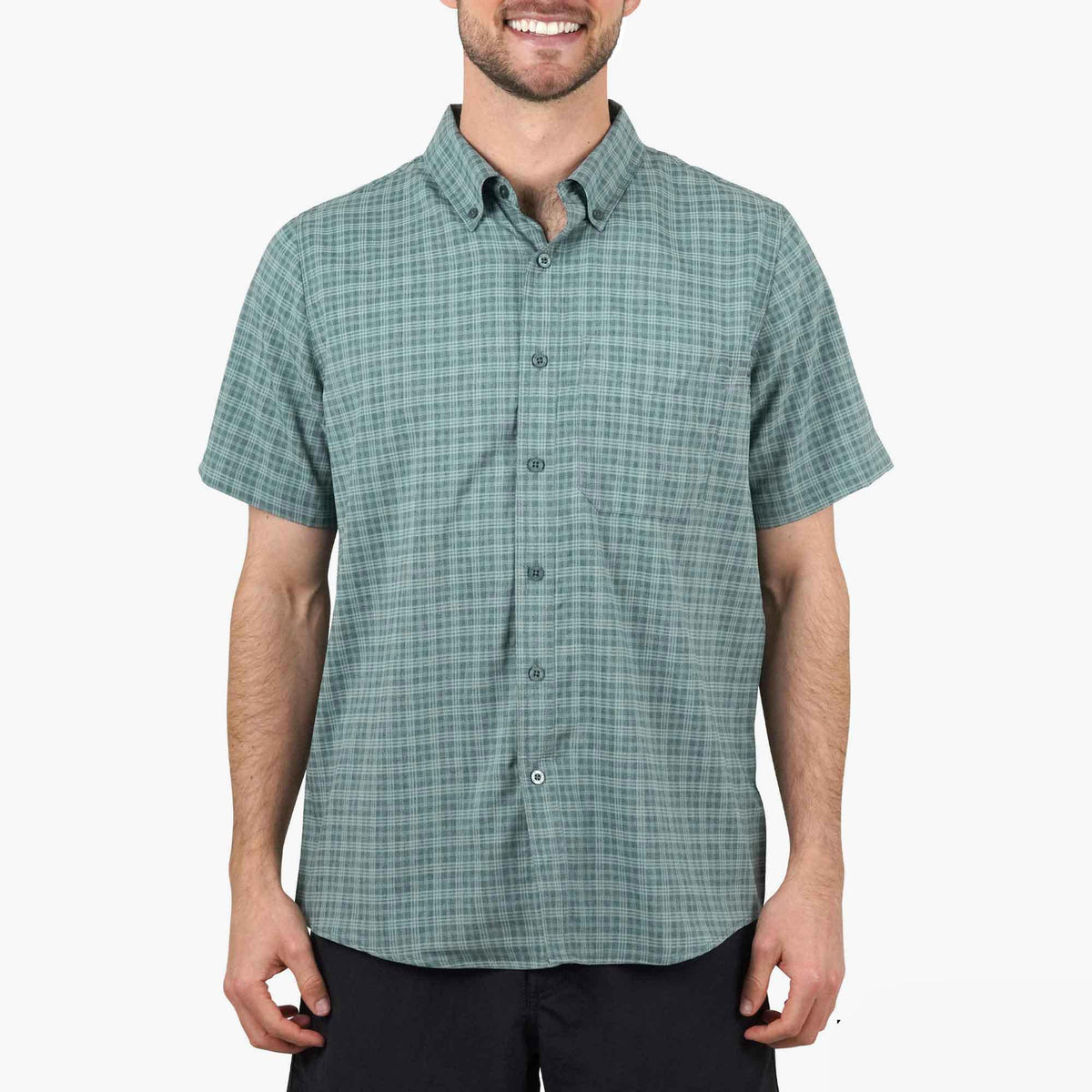 Dorsal Short Sleeve Button Down Shirt