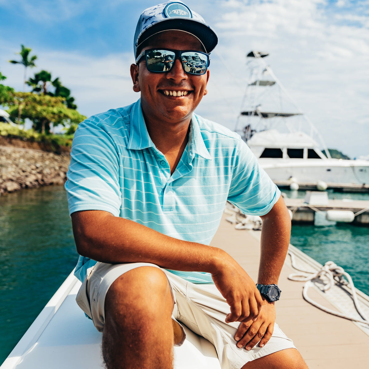 Butterfish Fishing Polo Shirt