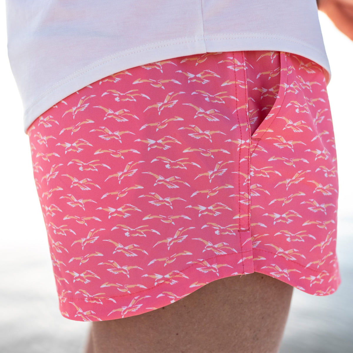 Women's Strike Printed Swim Shorts