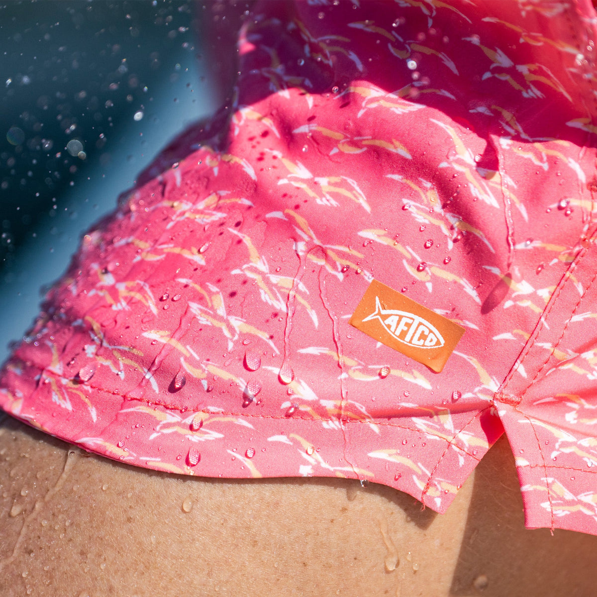 Women's Strike Printed Swim Shorts